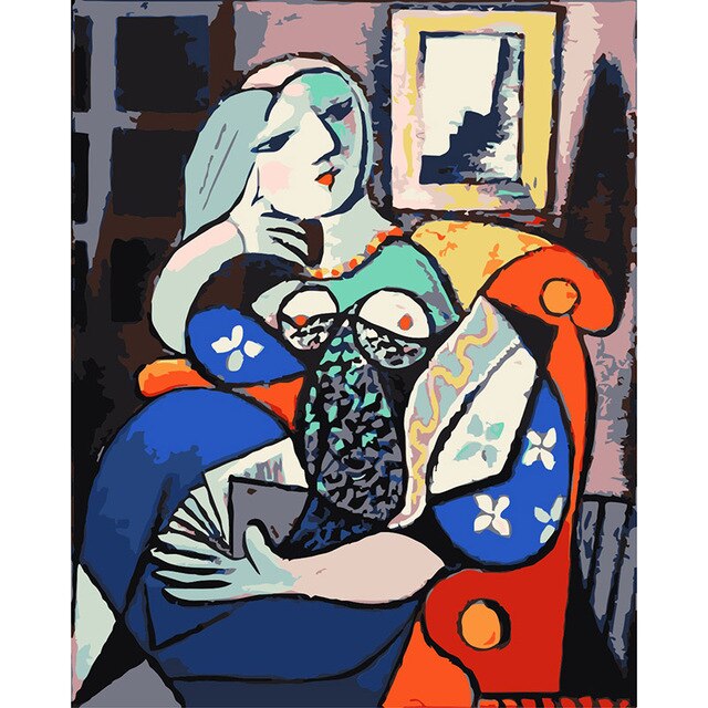 Marilyn Monroe Painting By Number 50x65cm DIY Woman Oil Painings Digital By Numbers Kits Acrylic Paint On Canvas Living Room