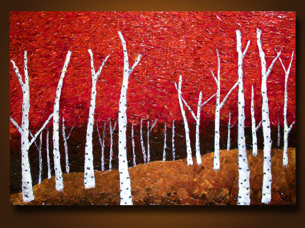 Huge Handmade Abstract Palette Knife Texture Oil Painting Tree Artwork Art Deco Oil Paintings Beautiful Abstract Art Canvas Pain
