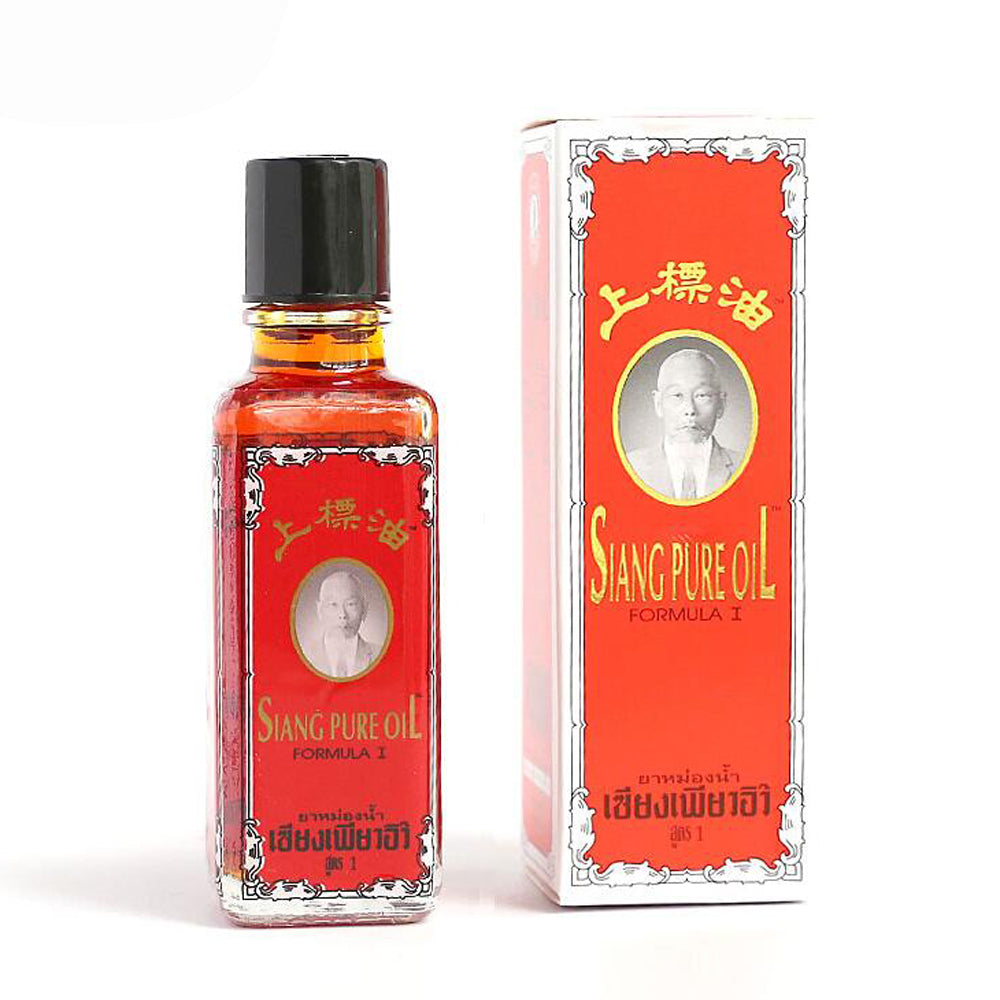 25ml Thailand SIANG PURE oil Sprain for shoulder neck head abdomen waist hand and foot pain Relax backpain relief dizziness