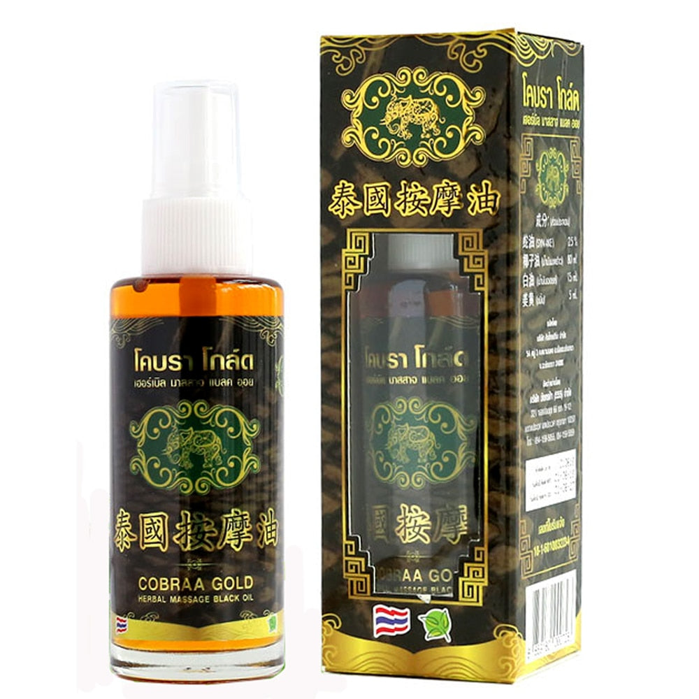 50ml Thailand massage oil Sprain shoulder neck head abdomen waist hand and foot pain Relax backpain relief dizziness