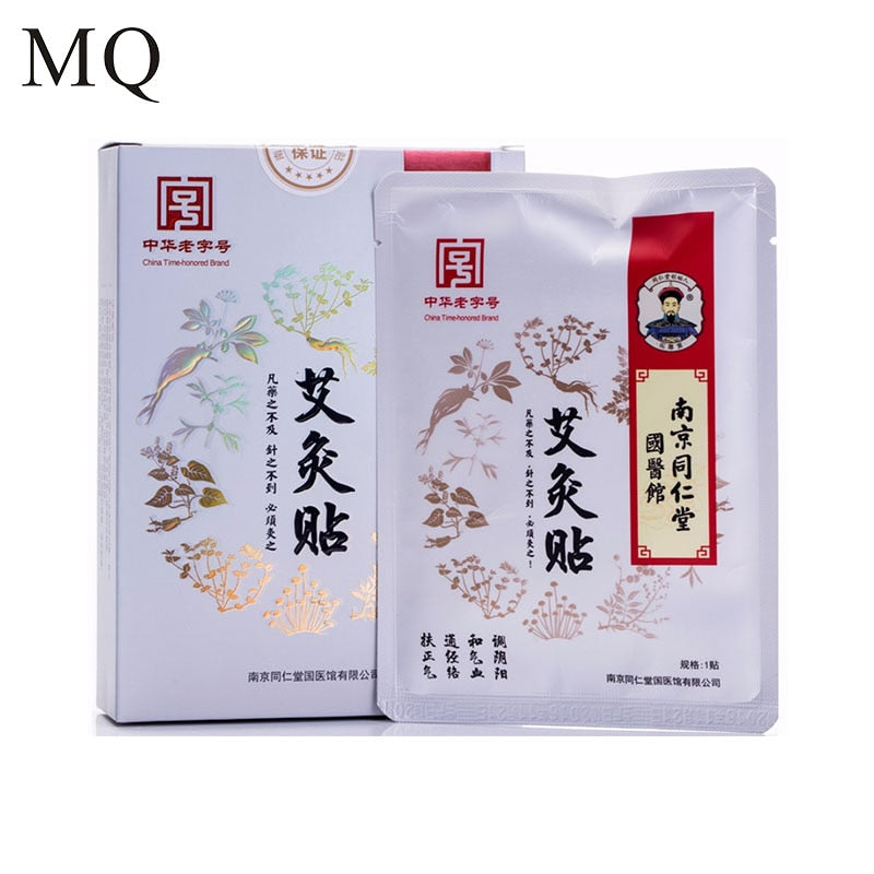 4Patches/Box Moxibustion Medical Palster With Essential Oil Heat Therapy Patches for Arthritis ,Neck Shoulders, Back Pain Relief